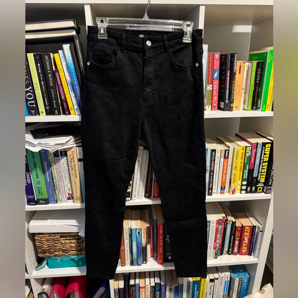 Zara black skinny jeans